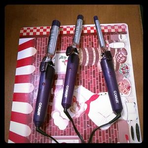Purple Conair Hair Curlers